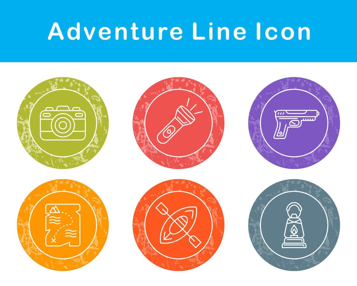 Adventure Vector Icon Set