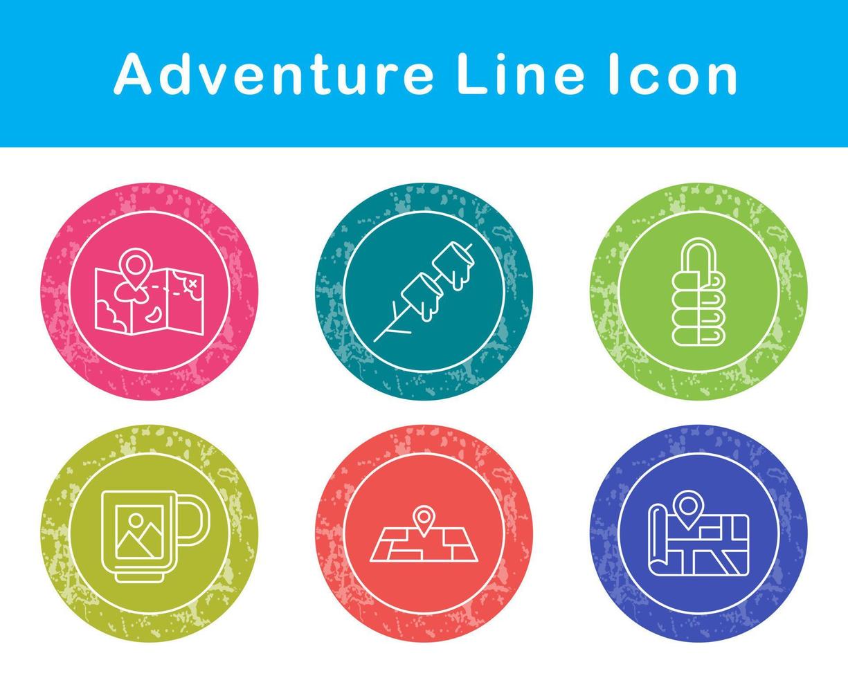 Adventure Vector Icon Set