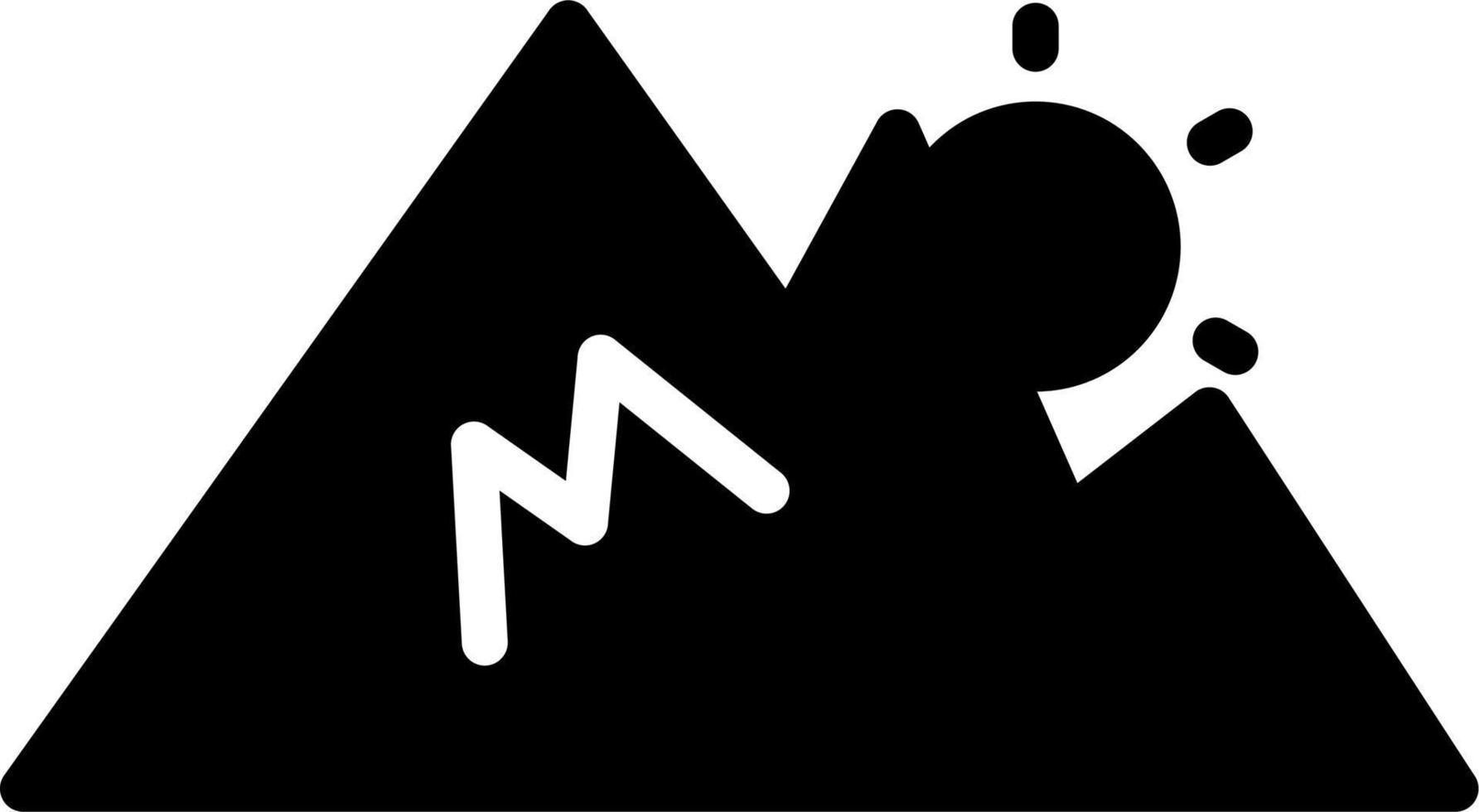 Mountain Vector Icon