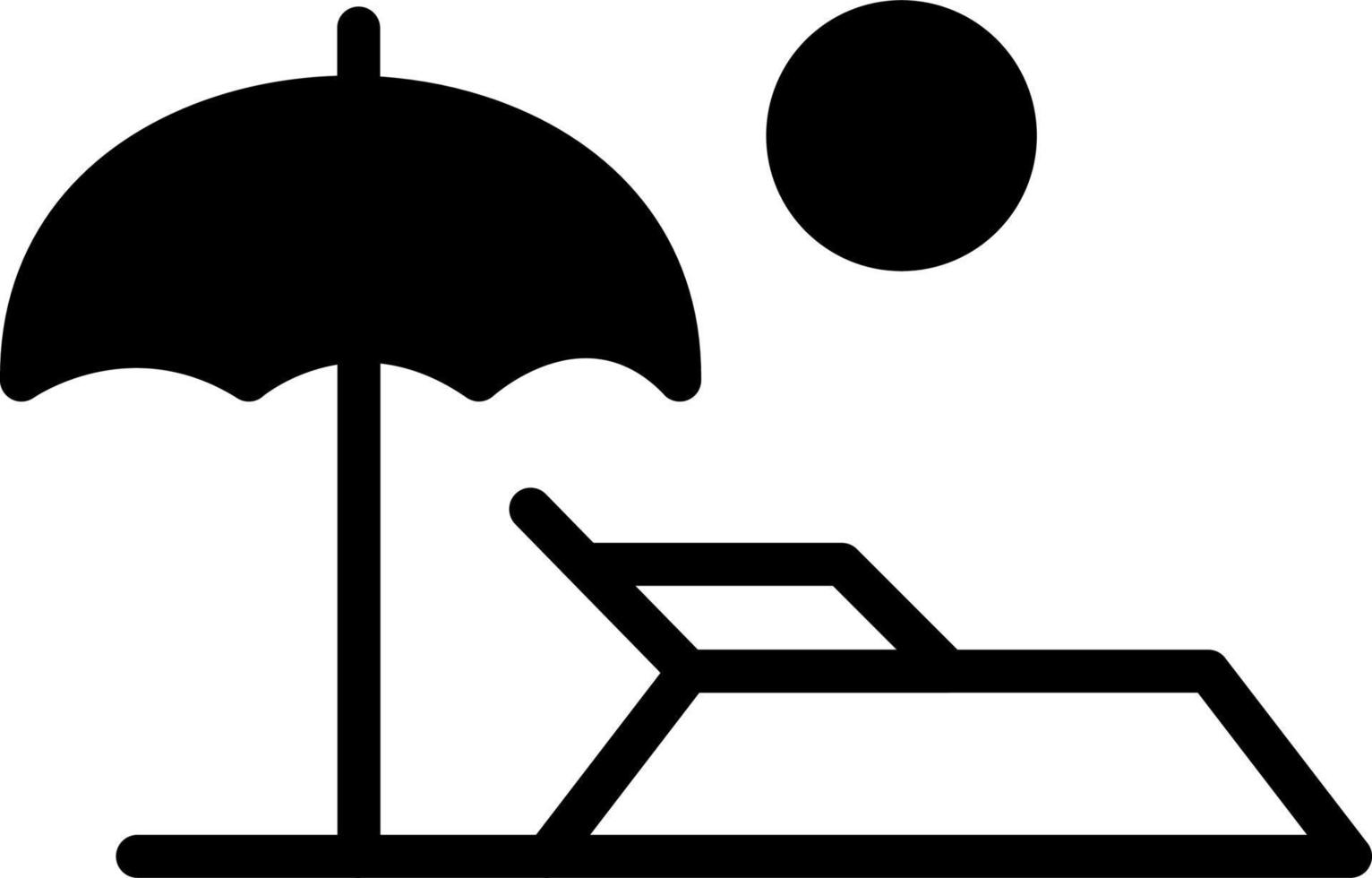 Beach Vector Icon