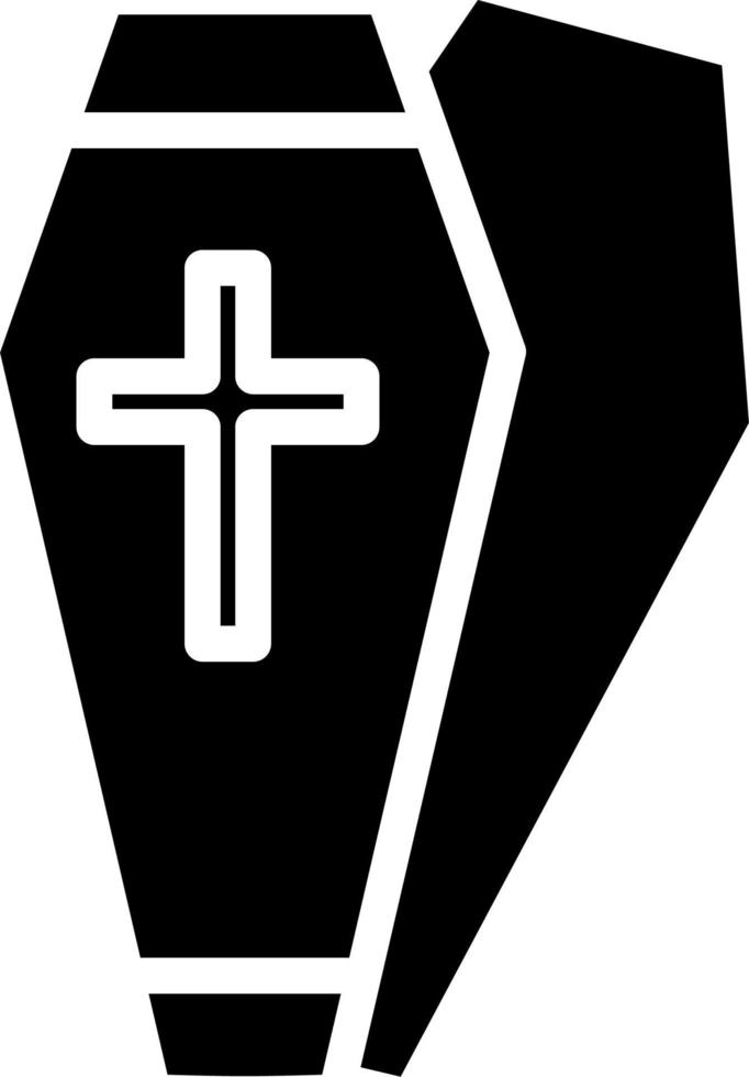 Coffin Vector Icon