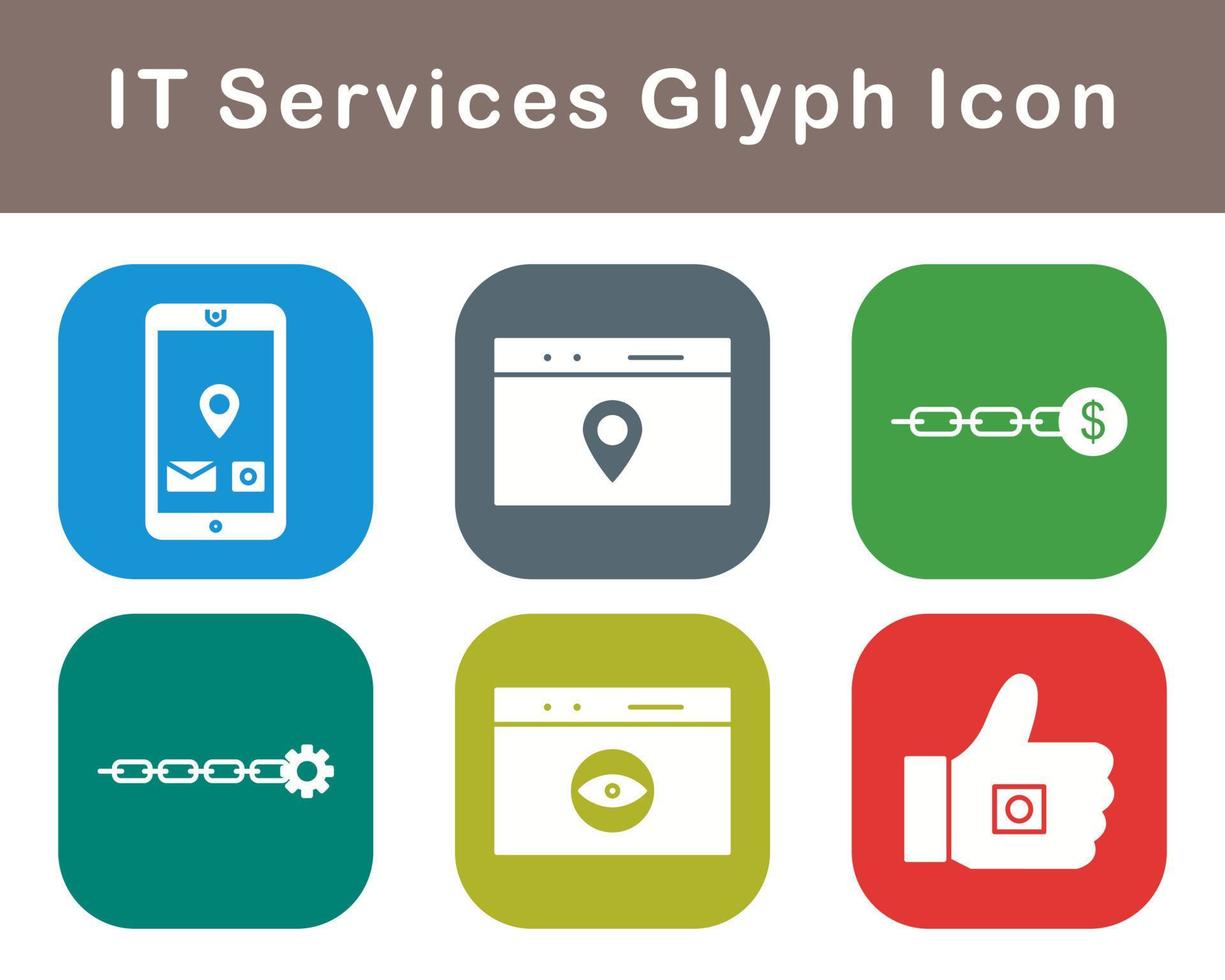 IT Services Vector Icon Set