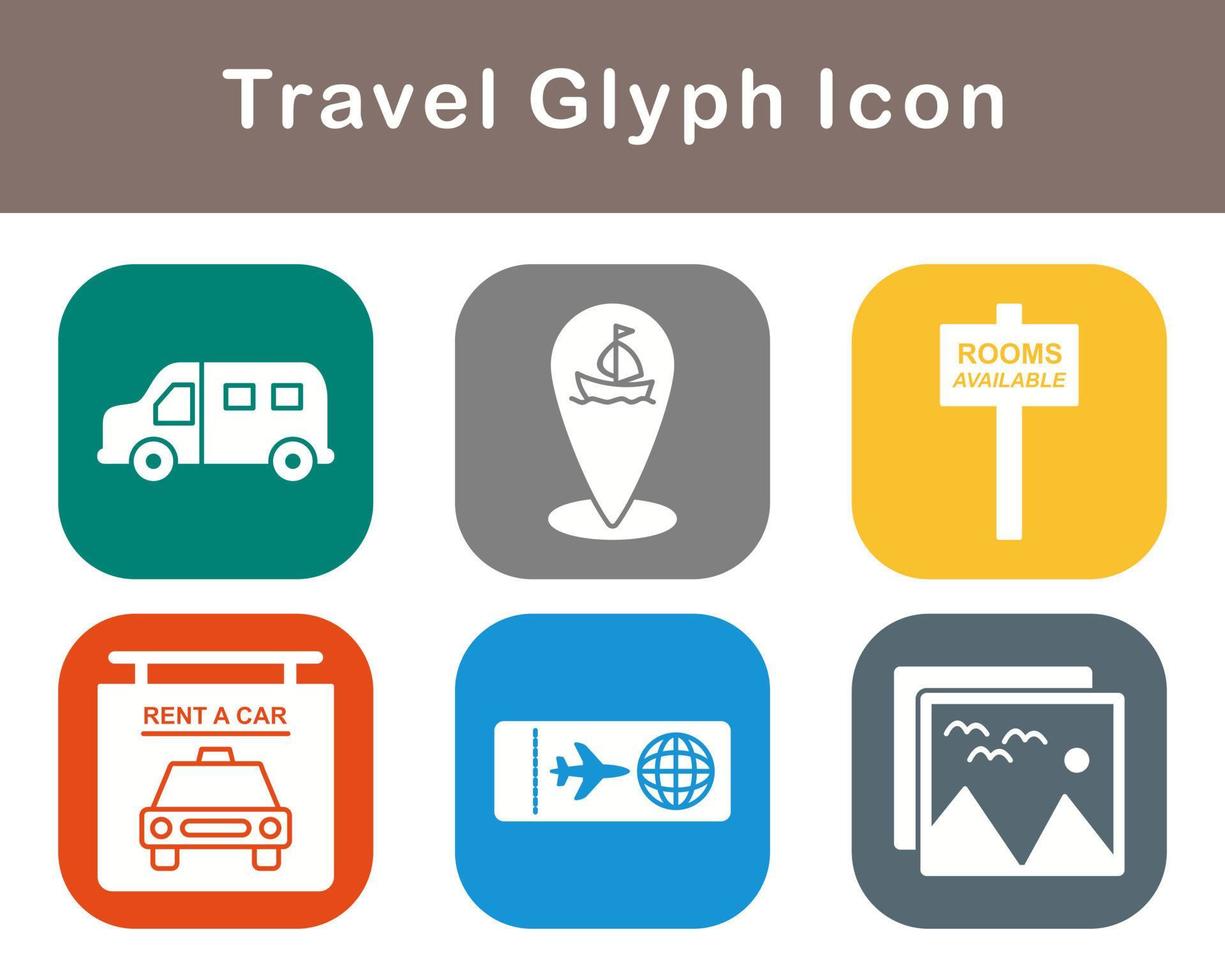 Travel Vector Icon Set