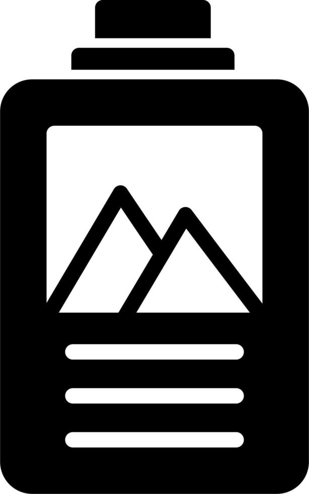 Ski Pass Vector Icon