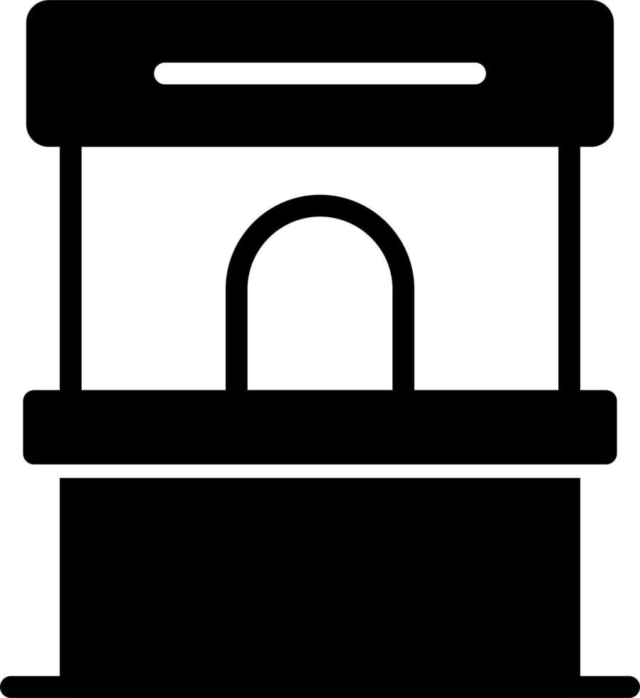 Ticket Box Vector Icon