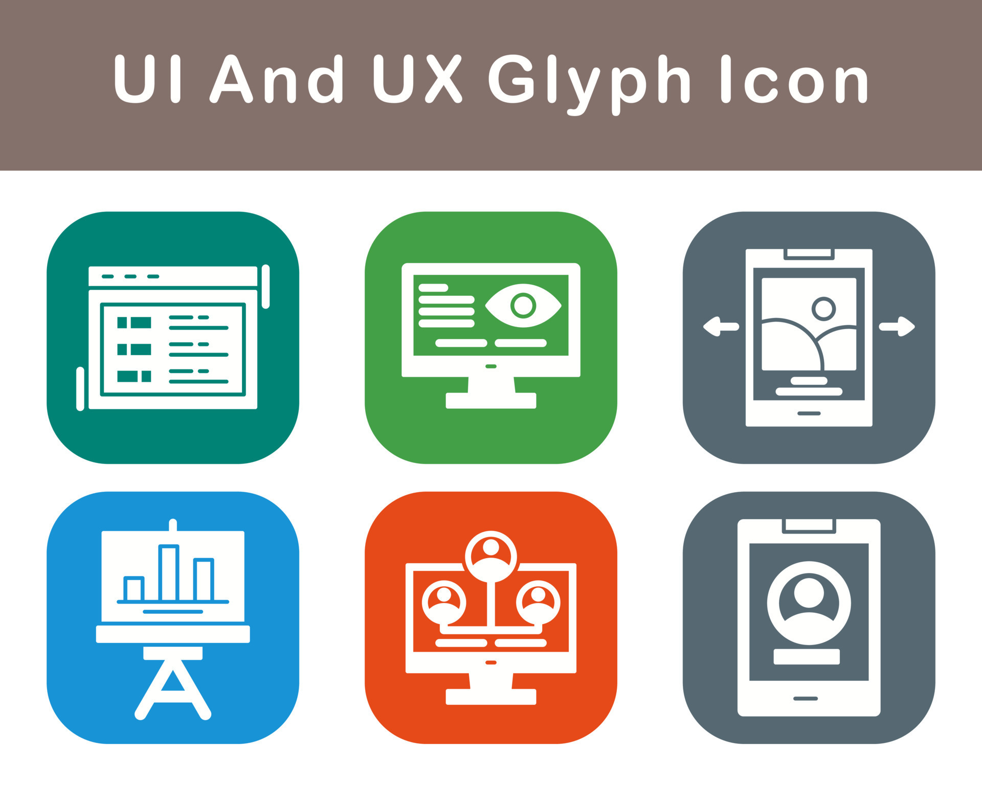 UI And UX Vector Icon Set 20762276 Vector Art at Vecteezy