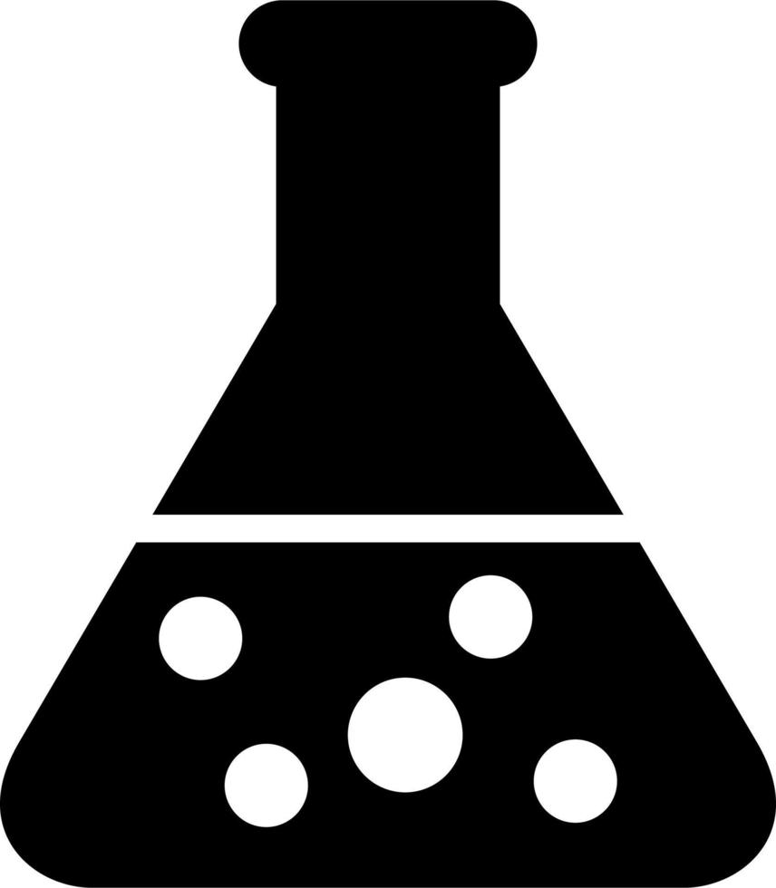 Flask Beaker Vector Icon