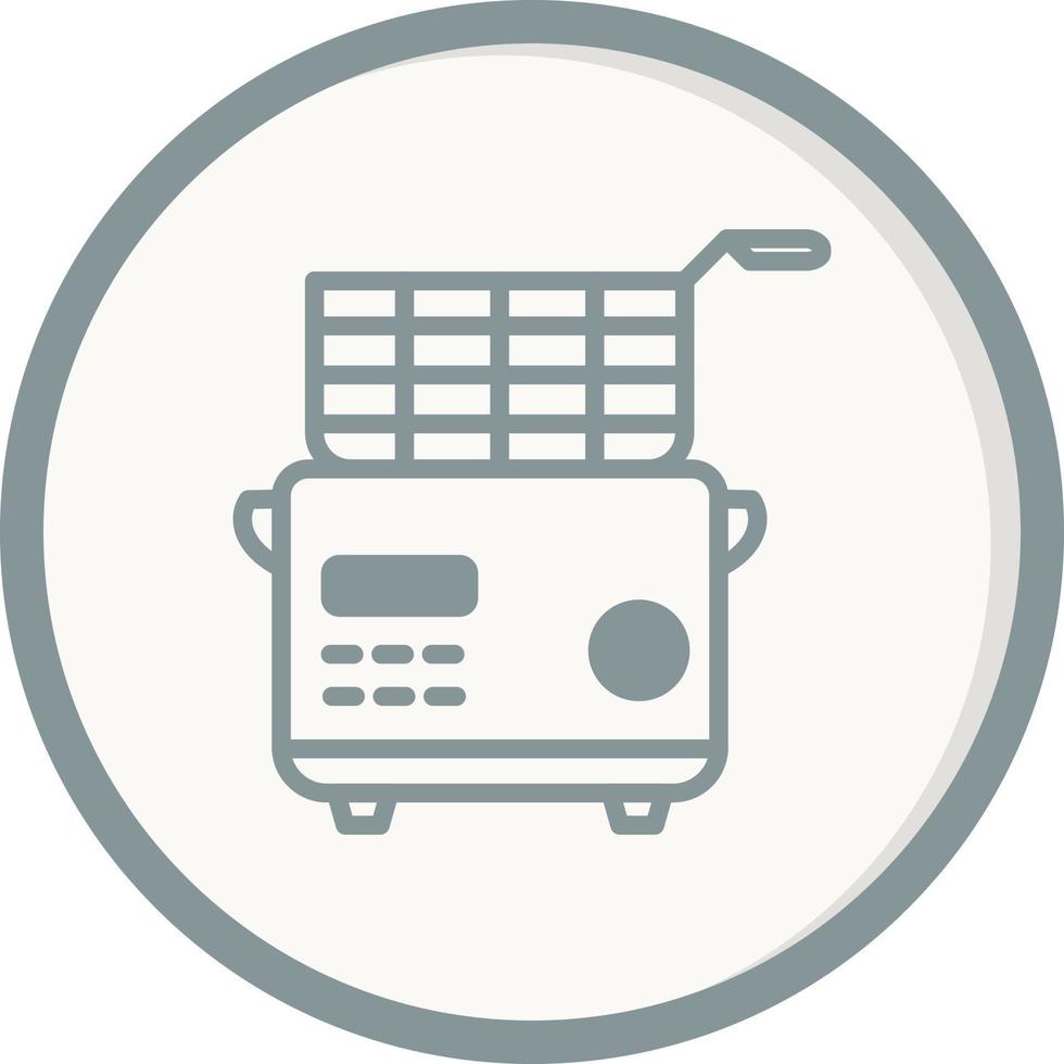 Deep Fryer Vector Icon
