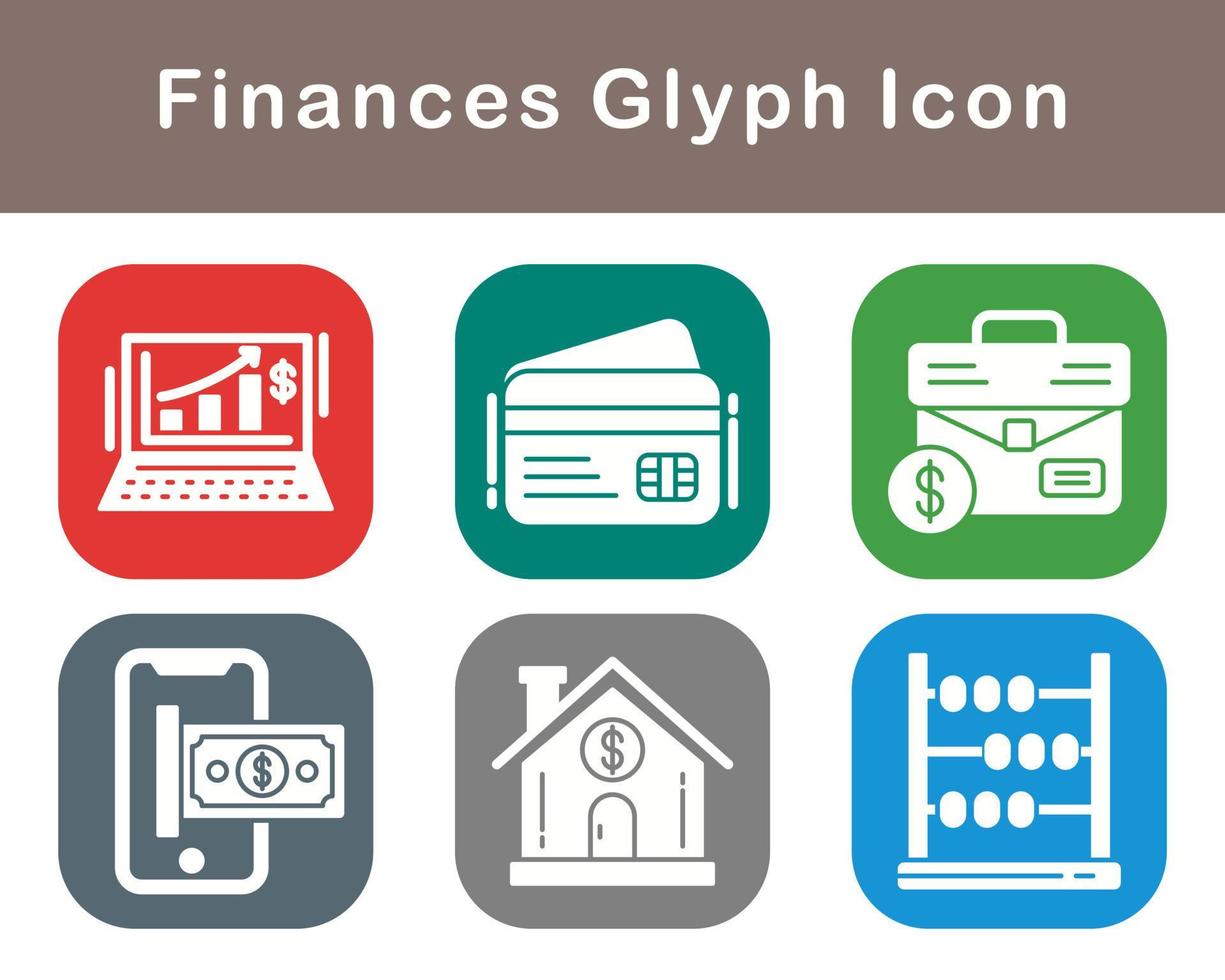 Finances Vector Icon Set