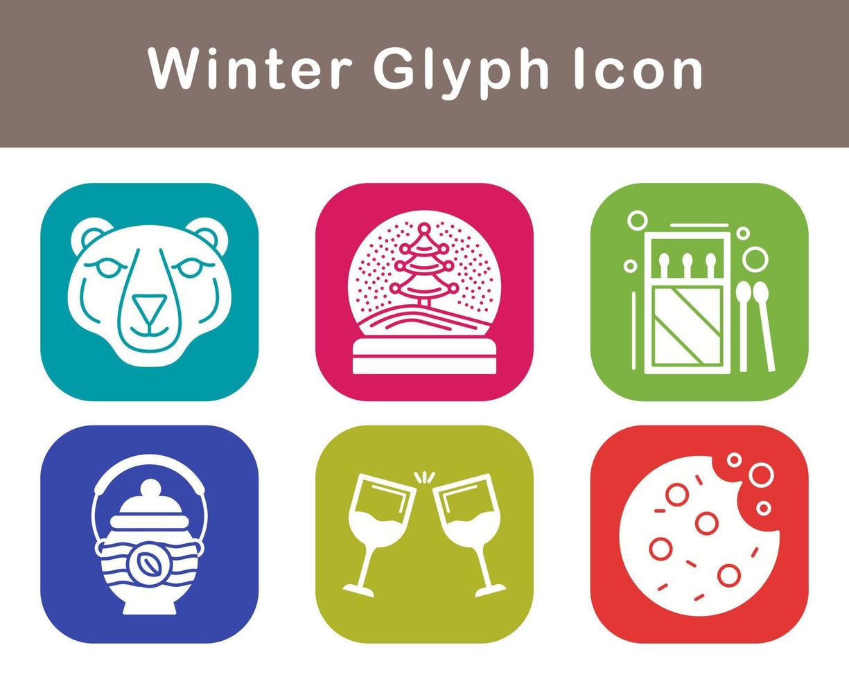 Winter Vector Icon Set