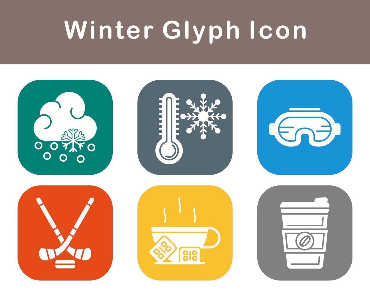 Winter Vector Icon Set