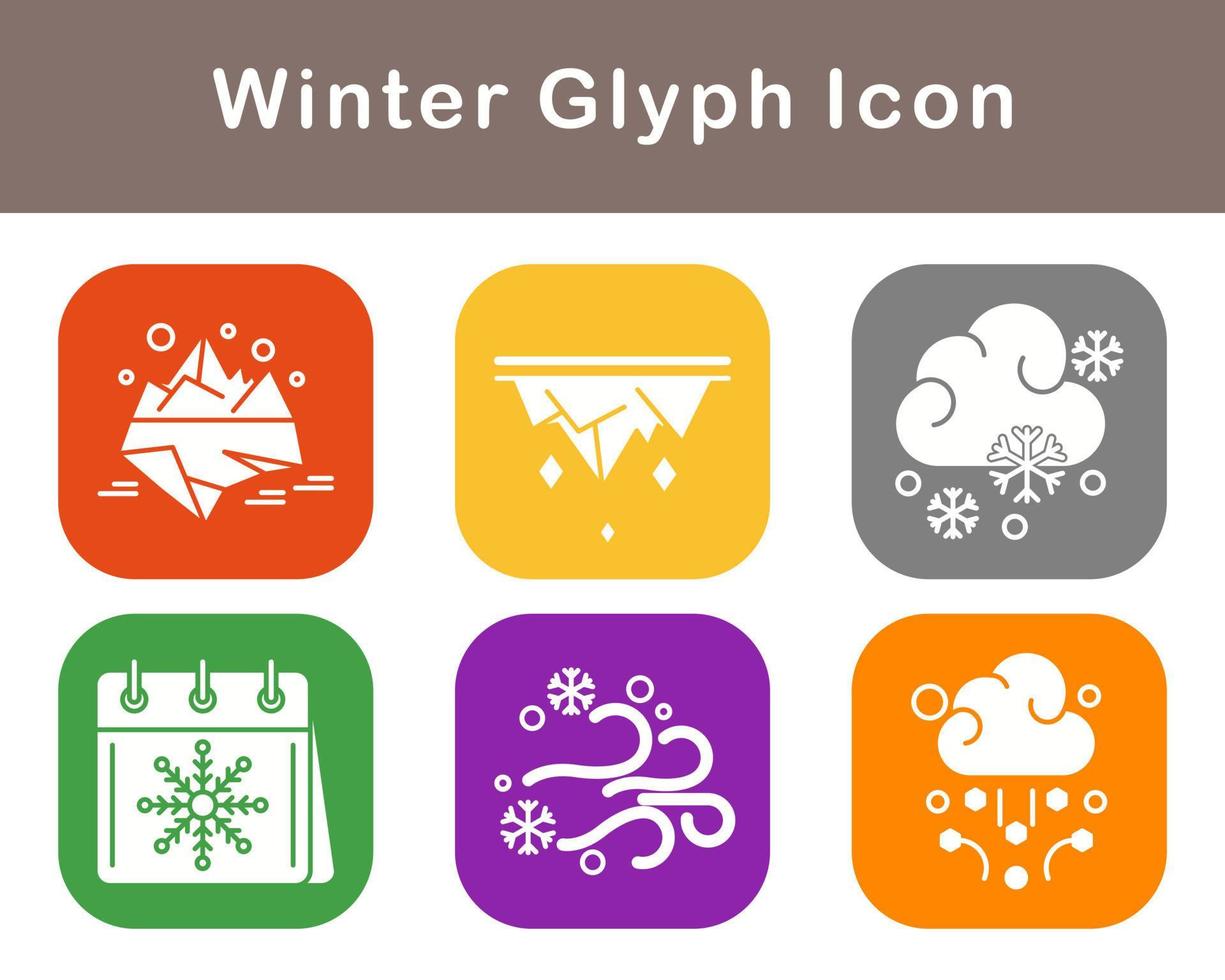 Winter Vector Icon Set