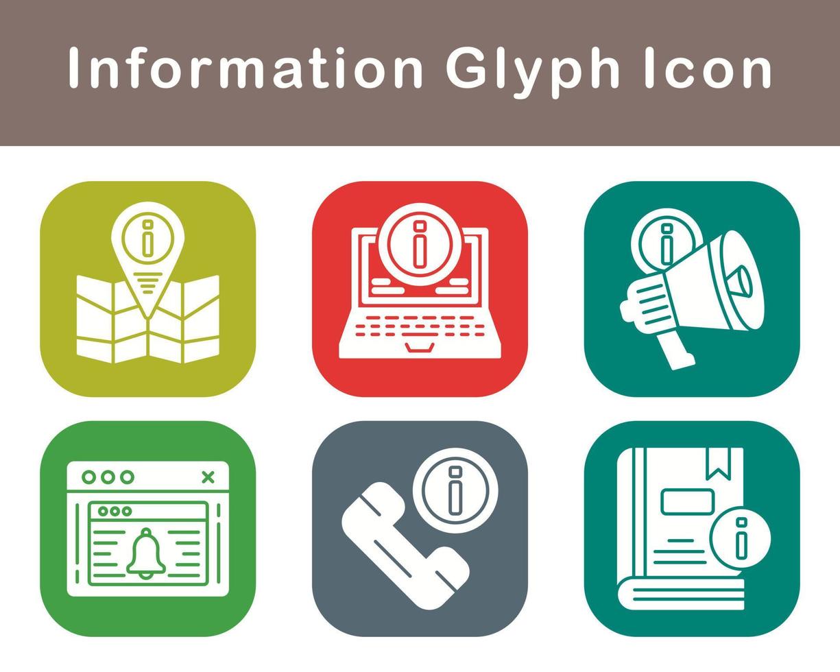 Information Vector Icon Set