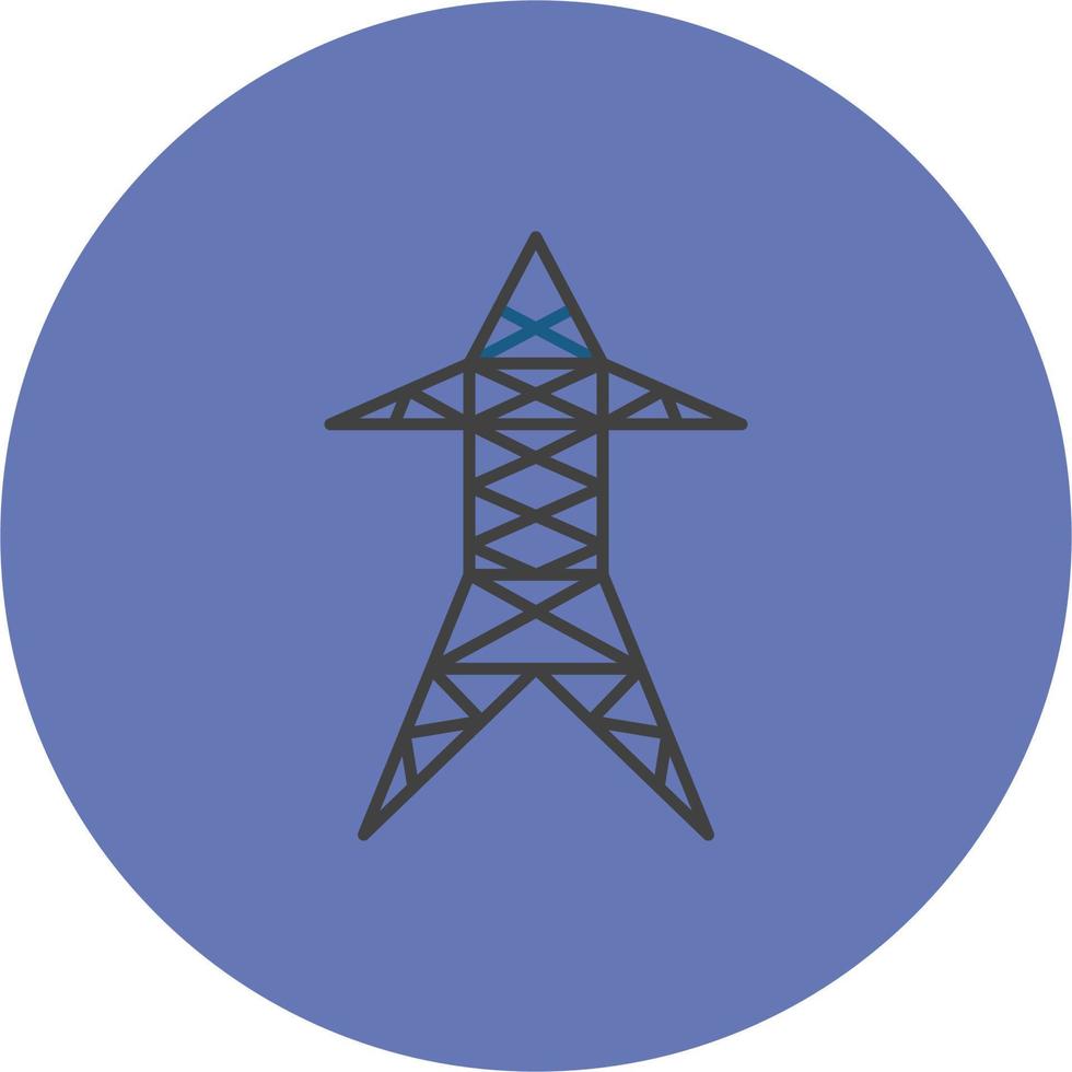 Electric Tower Vector Icon