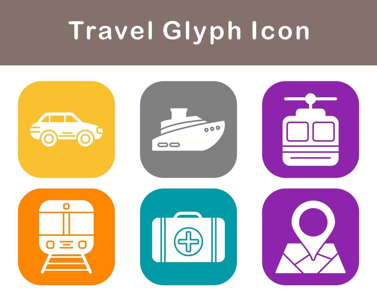 Travel Vector Icon Set