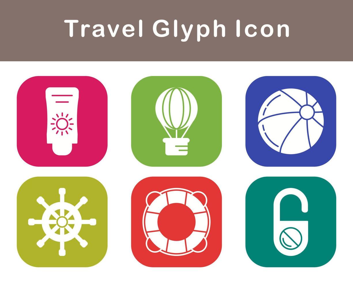Travel Vector Icon Set