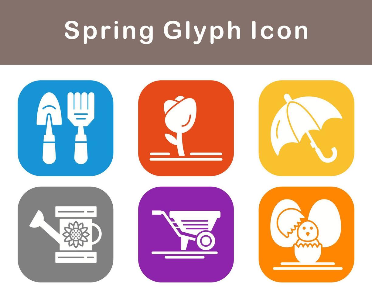 Spring Vector Icon Set