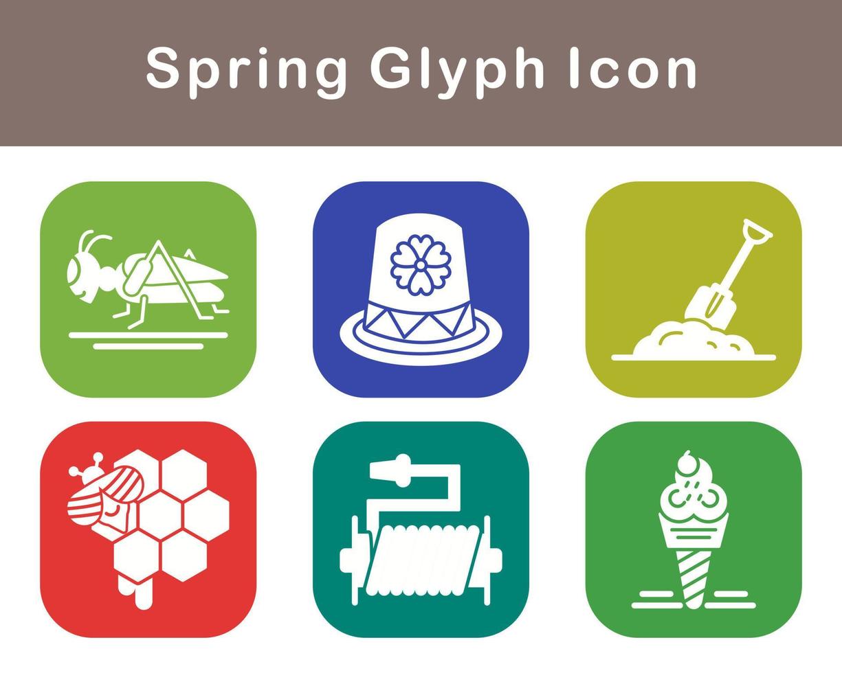 Spring Vector Icon Set