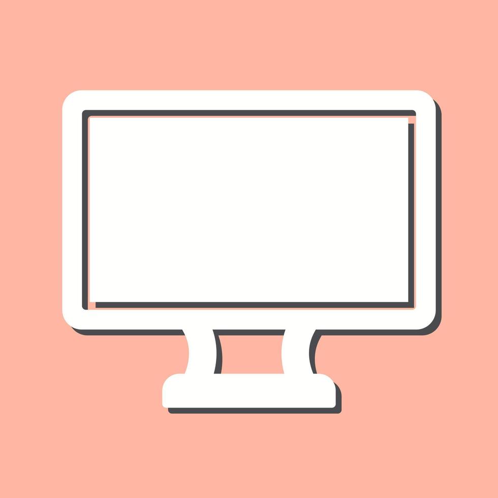 Lcd Vector Icon