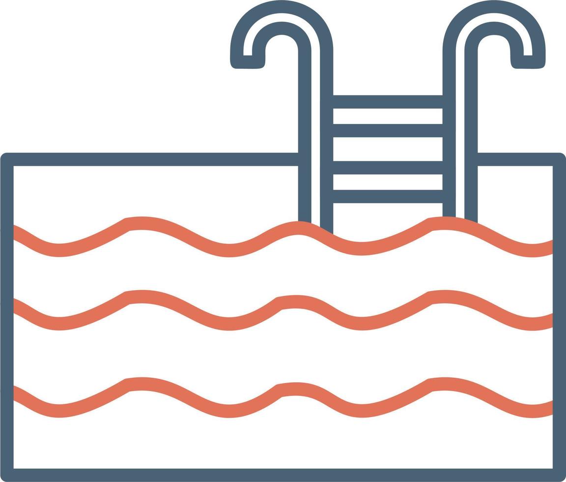 Swimming Pool Vector Icon