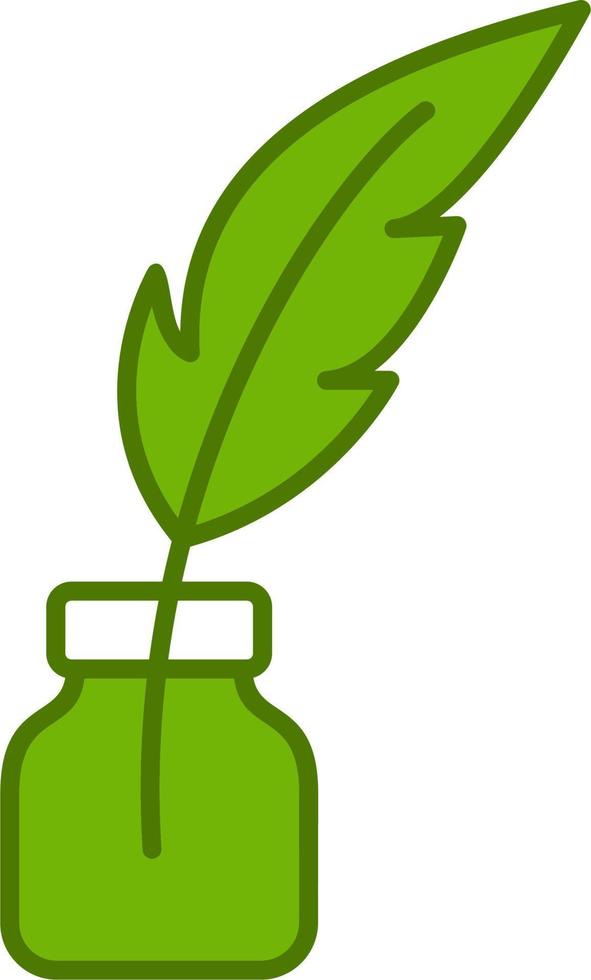 Inkwell Vector Icon