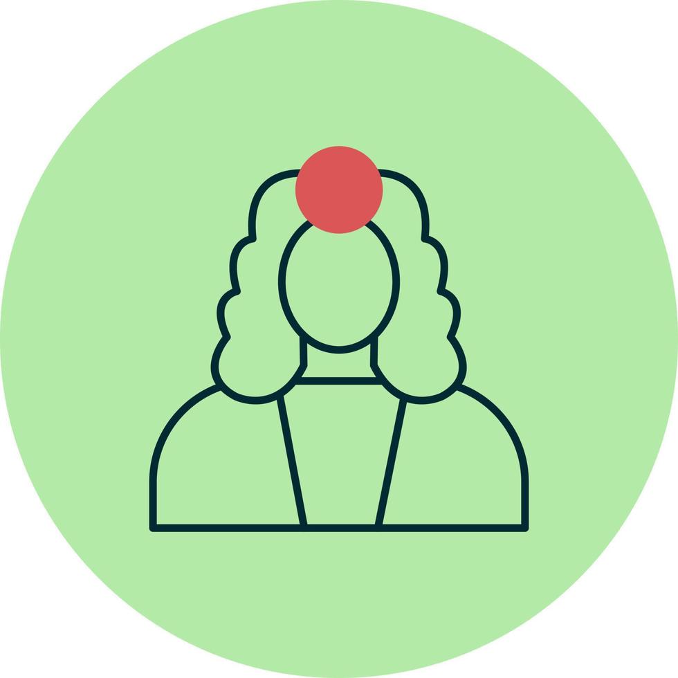 Judge Vector Icon Vector Icon