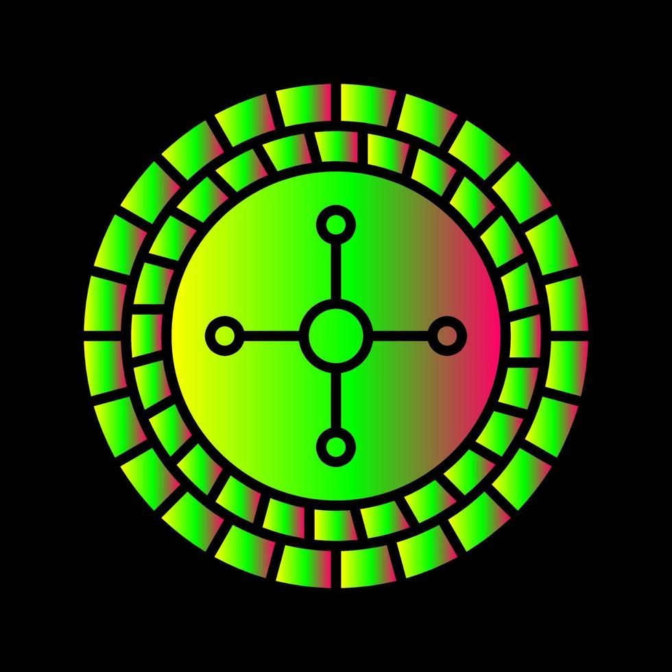 Roulette Vector Icon