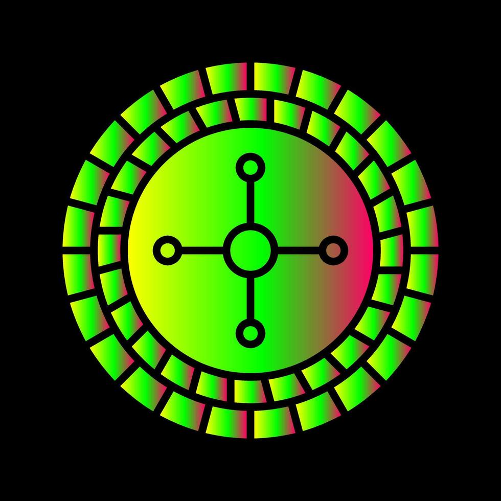 icono de vector de ruleta