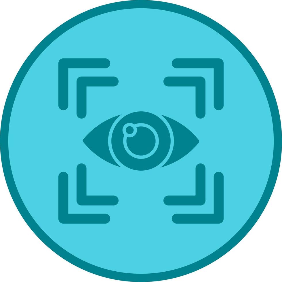 Eye Scan Vector Icon