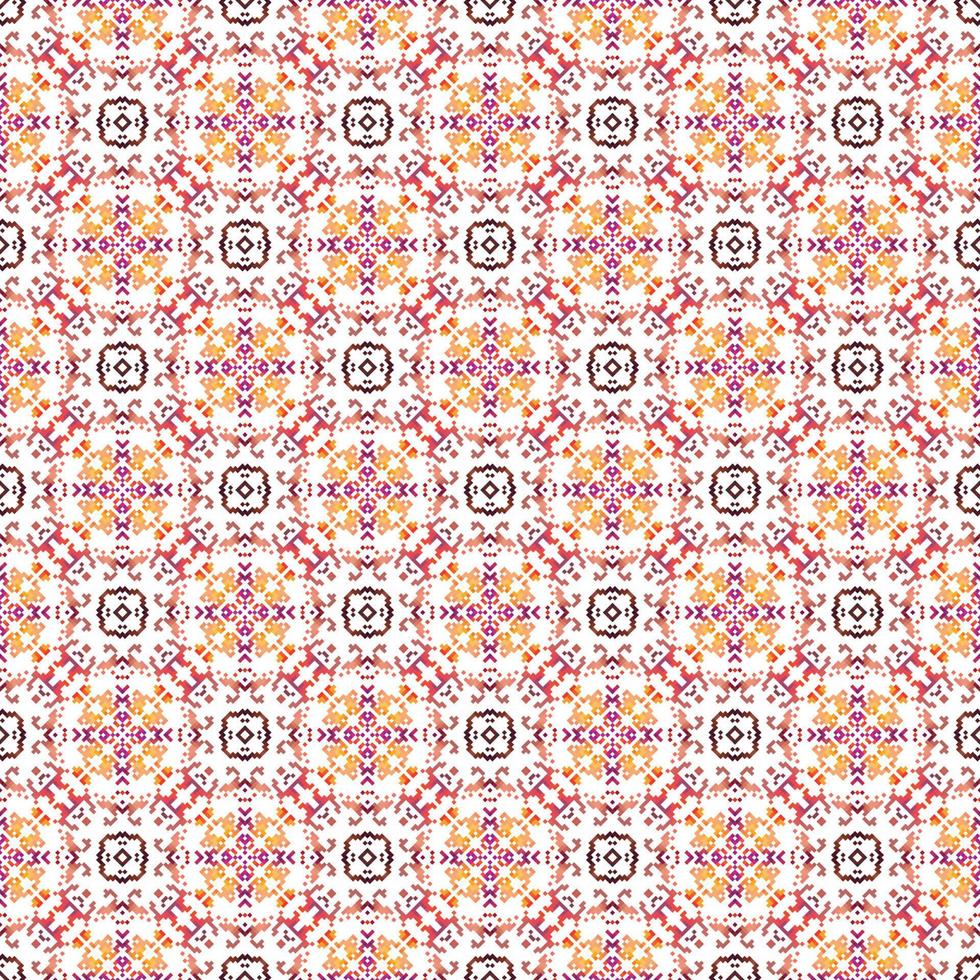 Abstract tiles seamless pattern. Cloth design, wallpaper. vector
