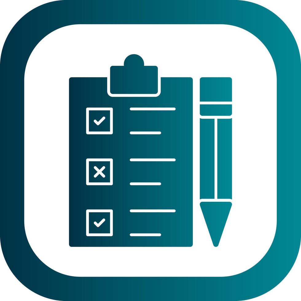 Task List Vector Icon Design