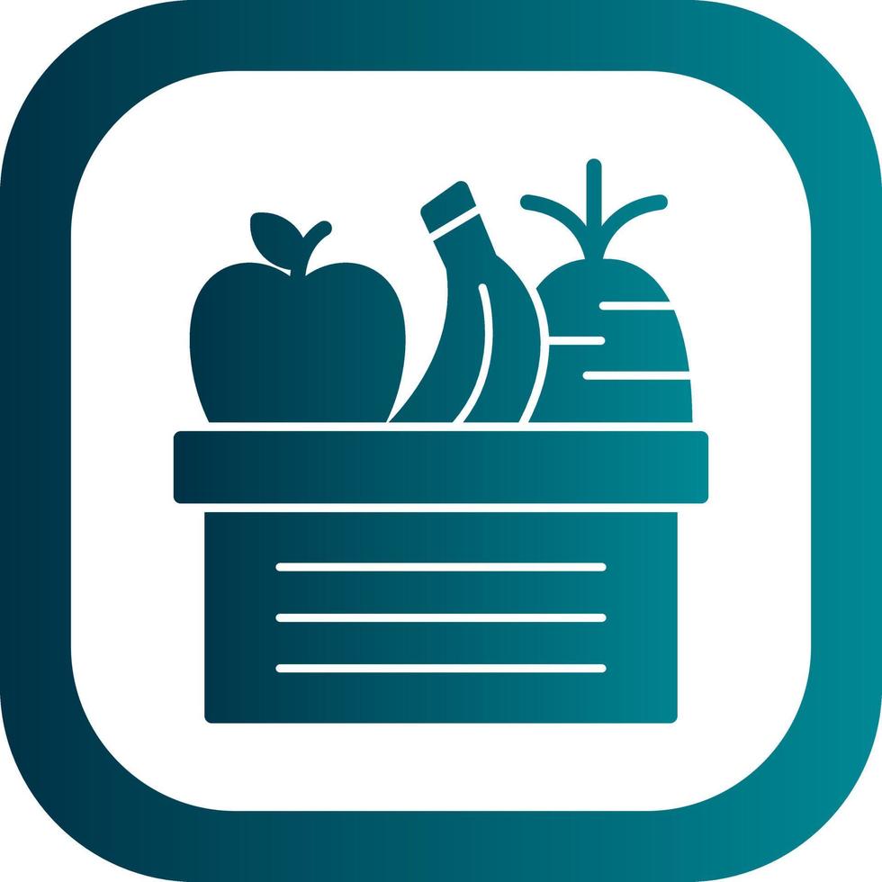 Healthy Food Vector Icon Design