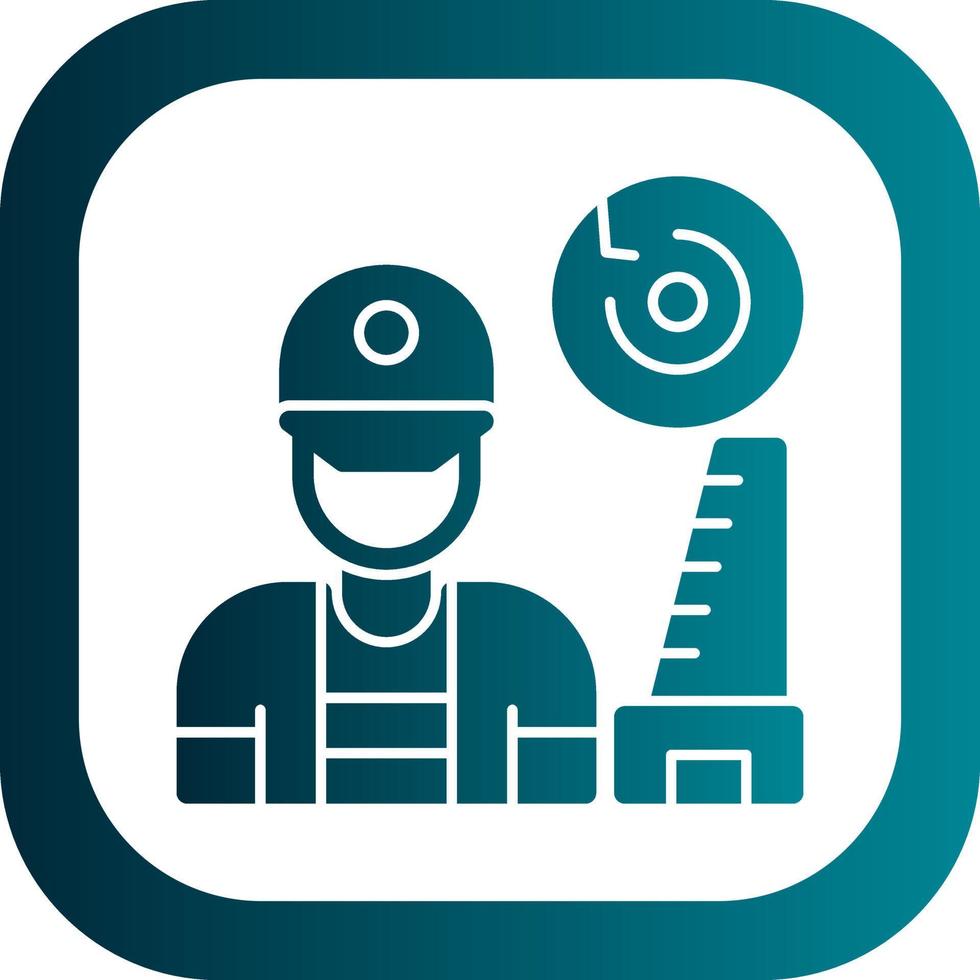 Carpenter Vector Icon Design