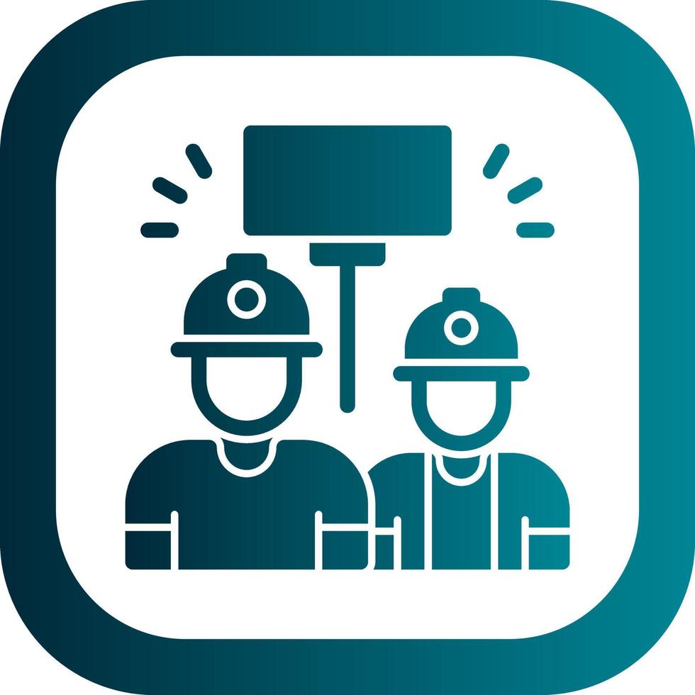 Protest Vector Icon Design