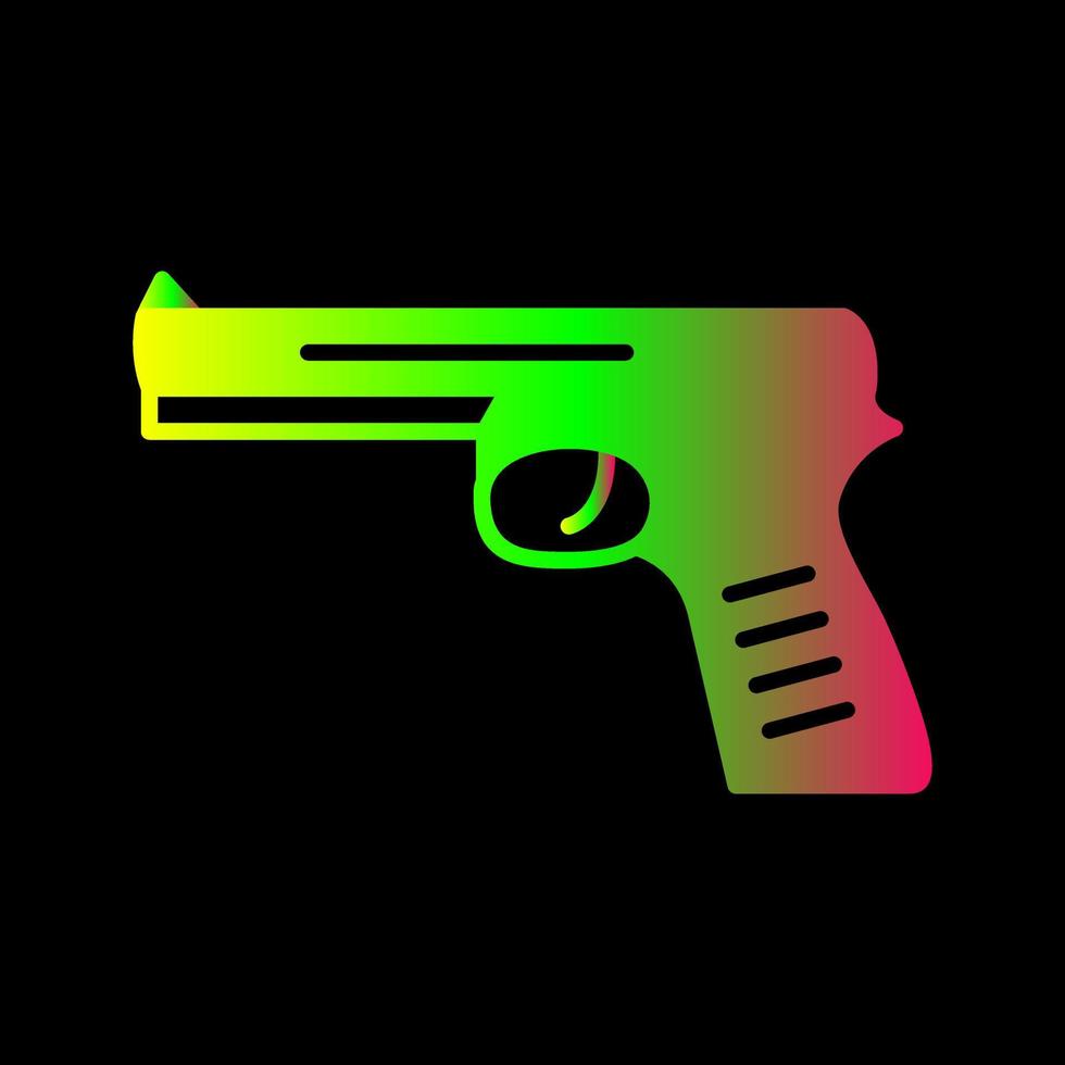 Unique Pistol Vector Icon