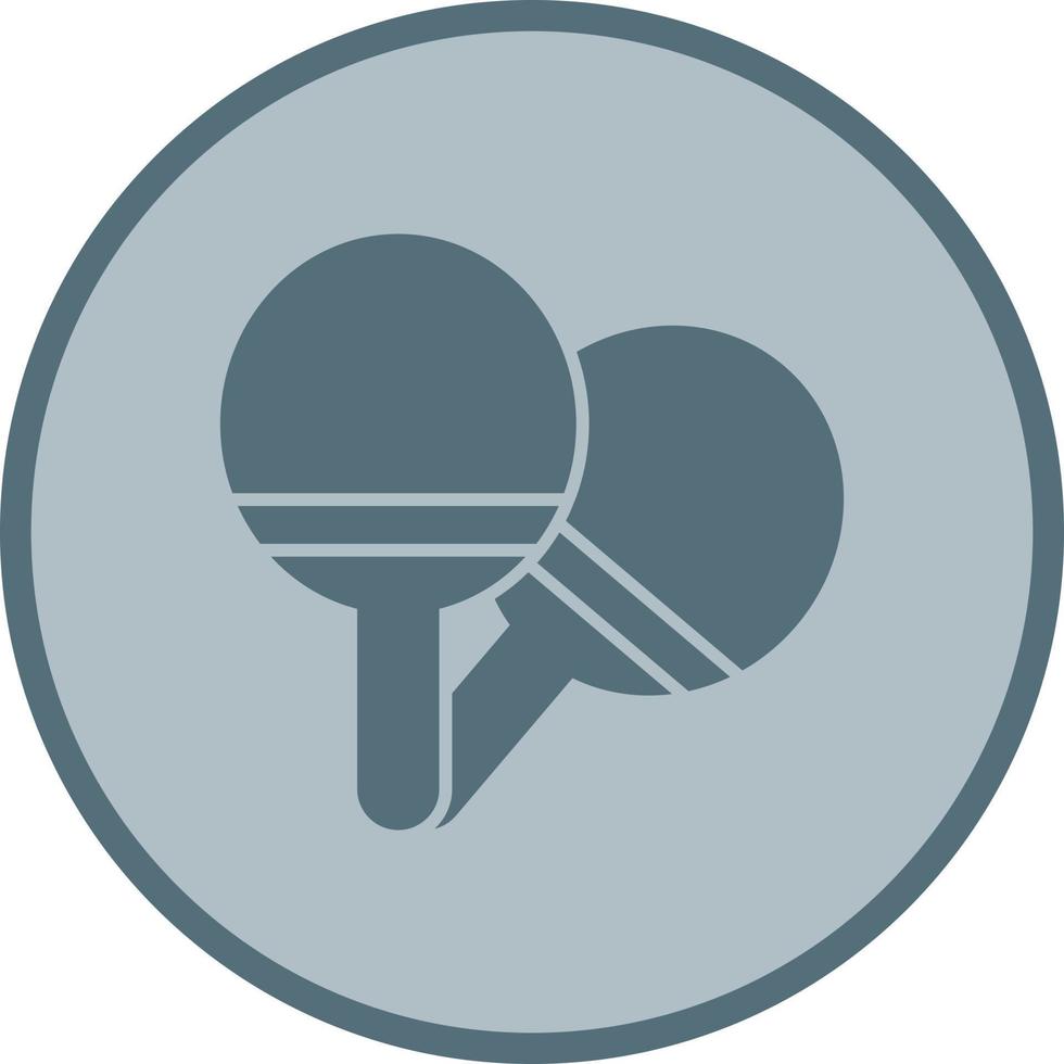 Ping Pong Vector Icon