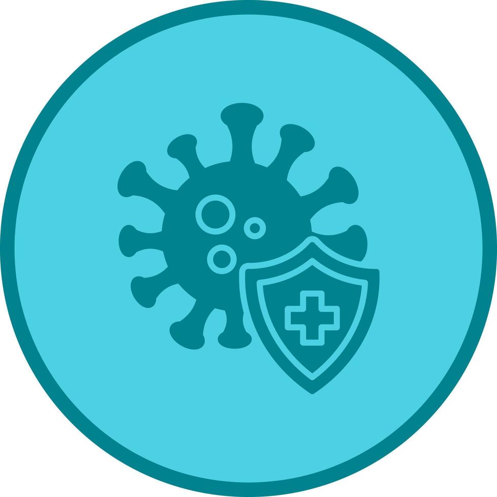 icono de vector de protección médica