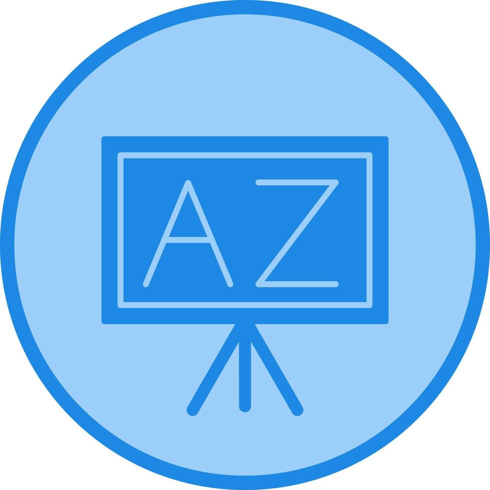 From A To Z Vector Icon