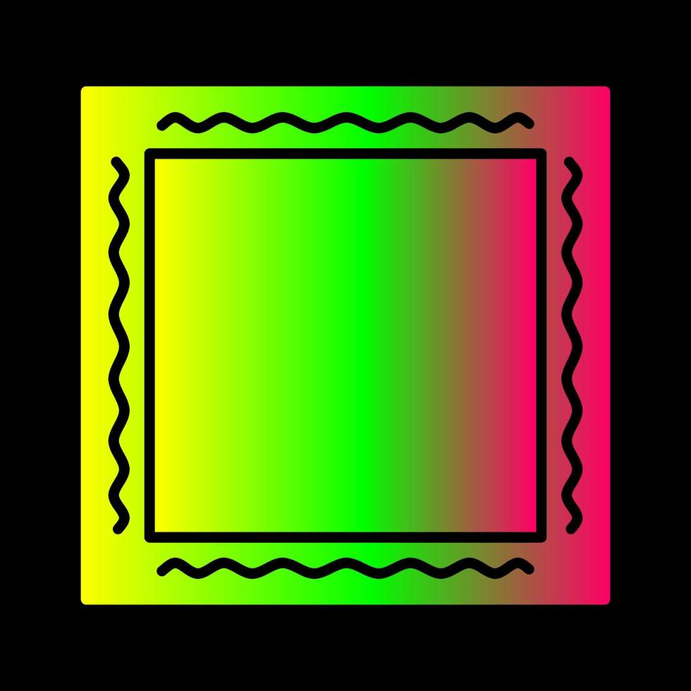 Unique Frame Vector Icon
