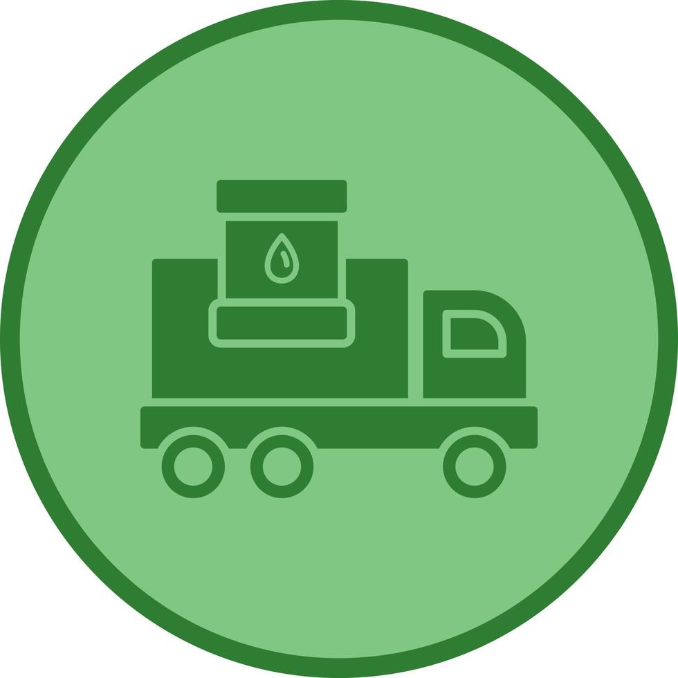 Fuel Truck Vector Icon