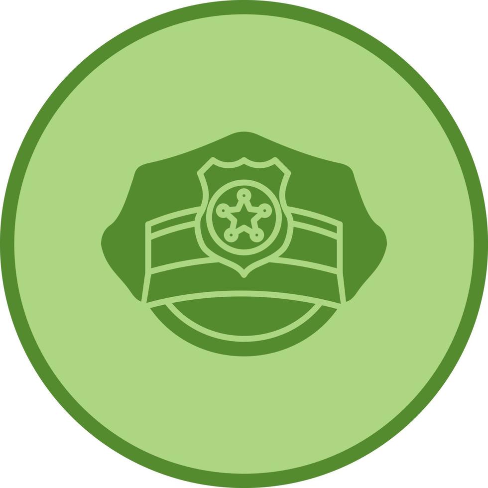 Police Hat Vector Icon