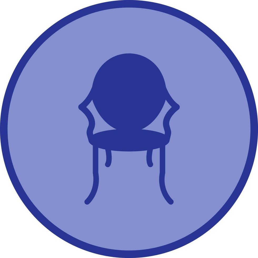 Ancient Chair Vector Icon