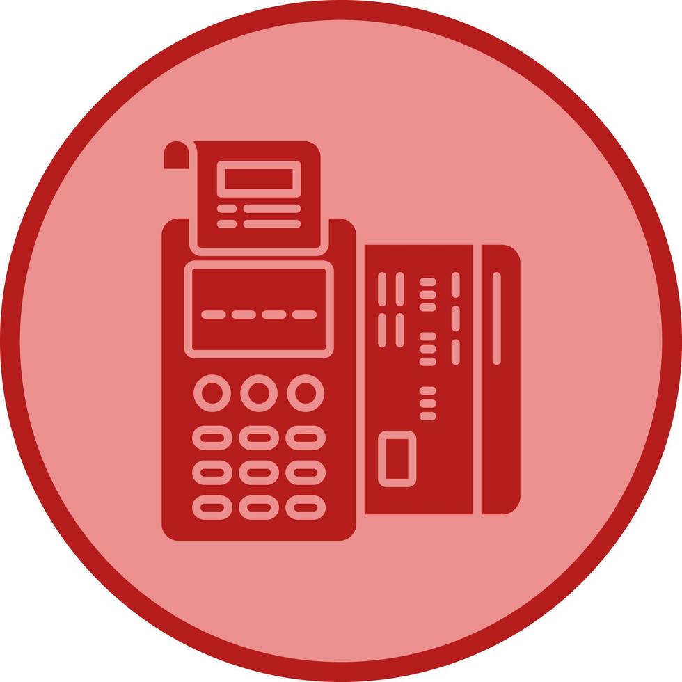 Pos Terminal Vector Icon