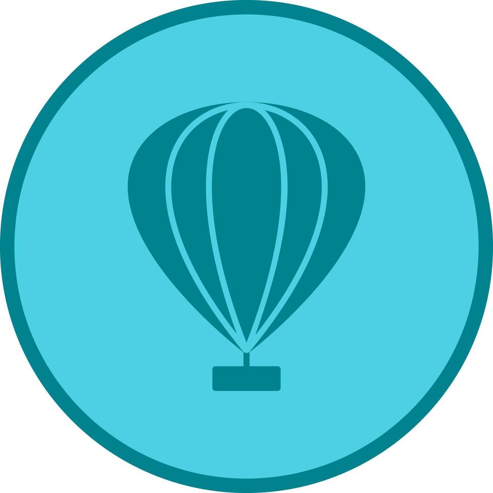 Hot Air Balloon Vector Icon