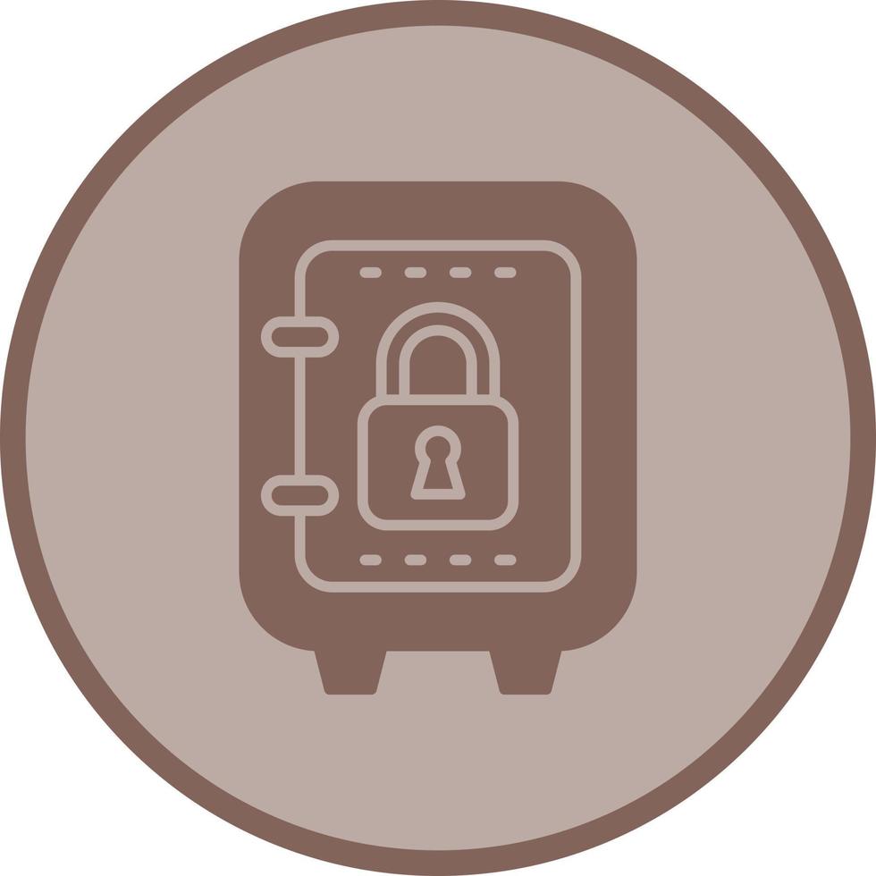 Safe Box Vector Icon