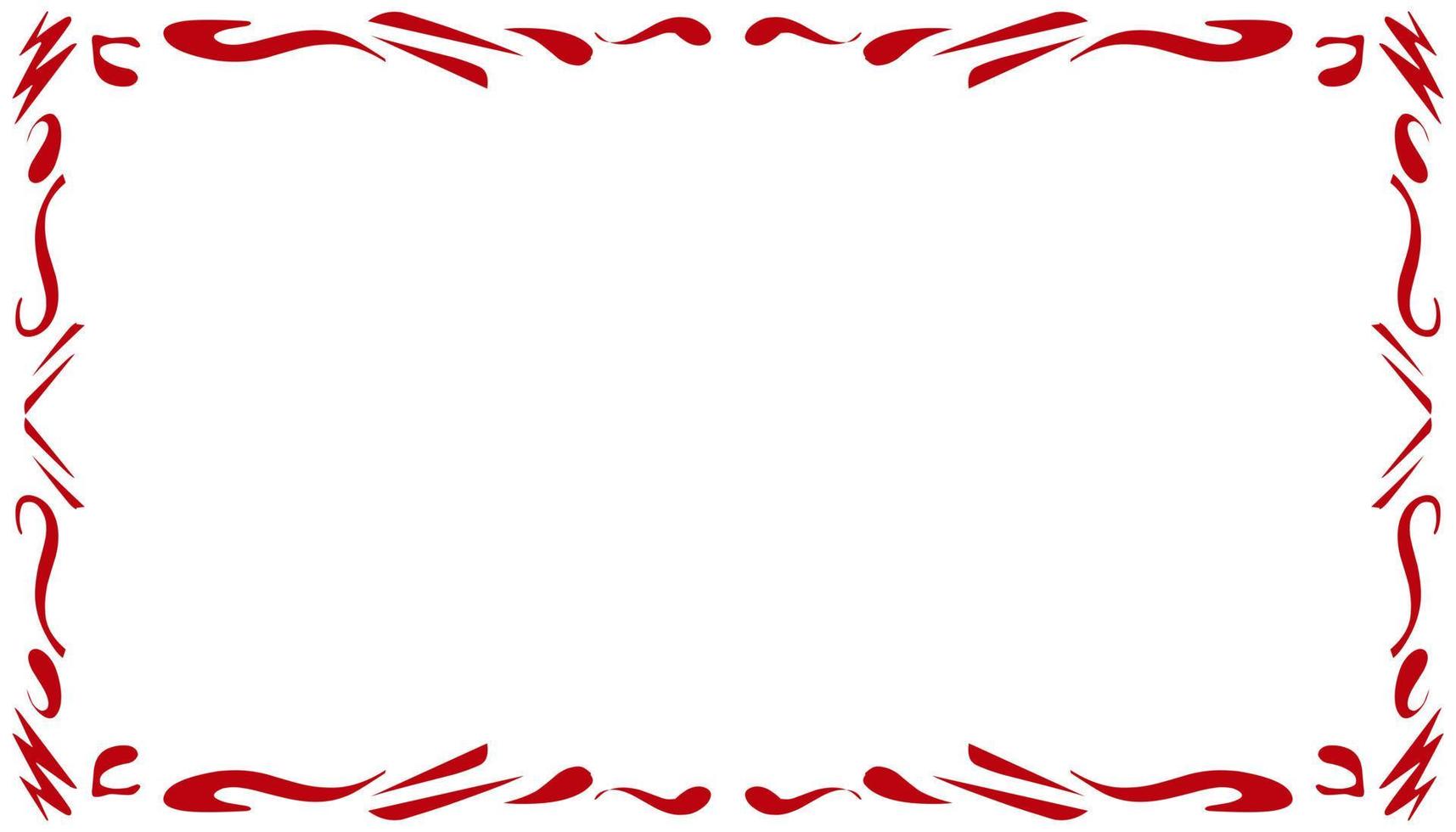 Red abstract illustration background frame border texture 20764920