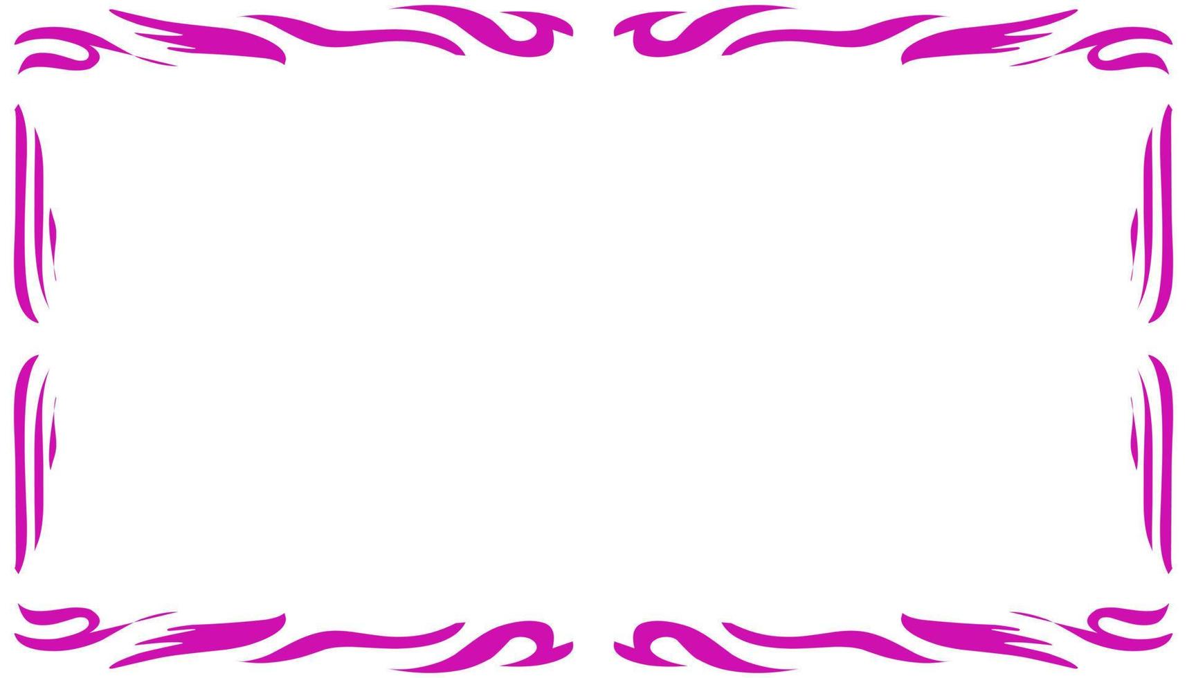 Purple color abstract illustration background frame border texture vector
