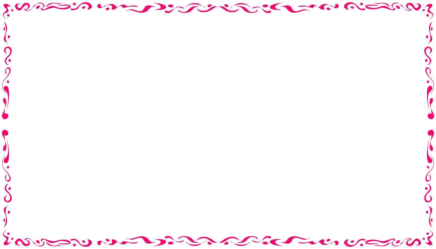 resumen ilustración antecedentes con rosado frontera vector