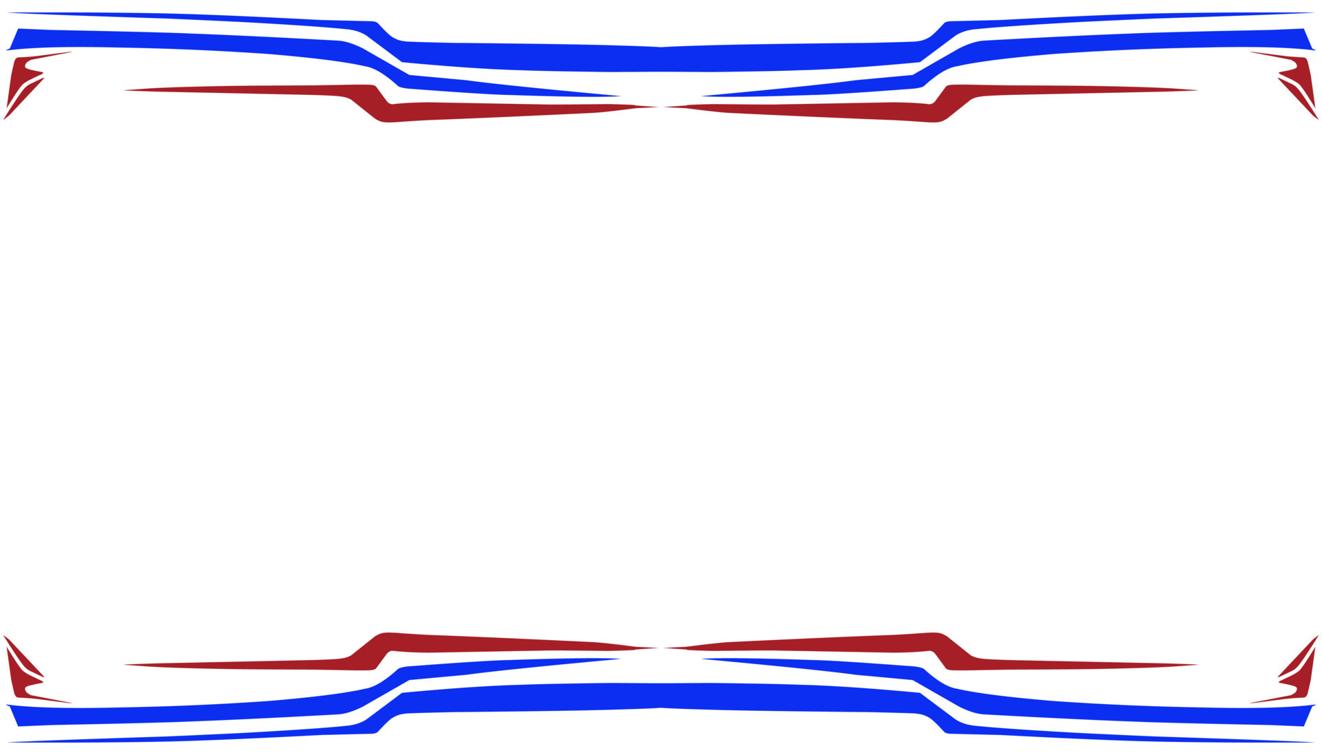Abstract illustration background with red blue modern border 20764938