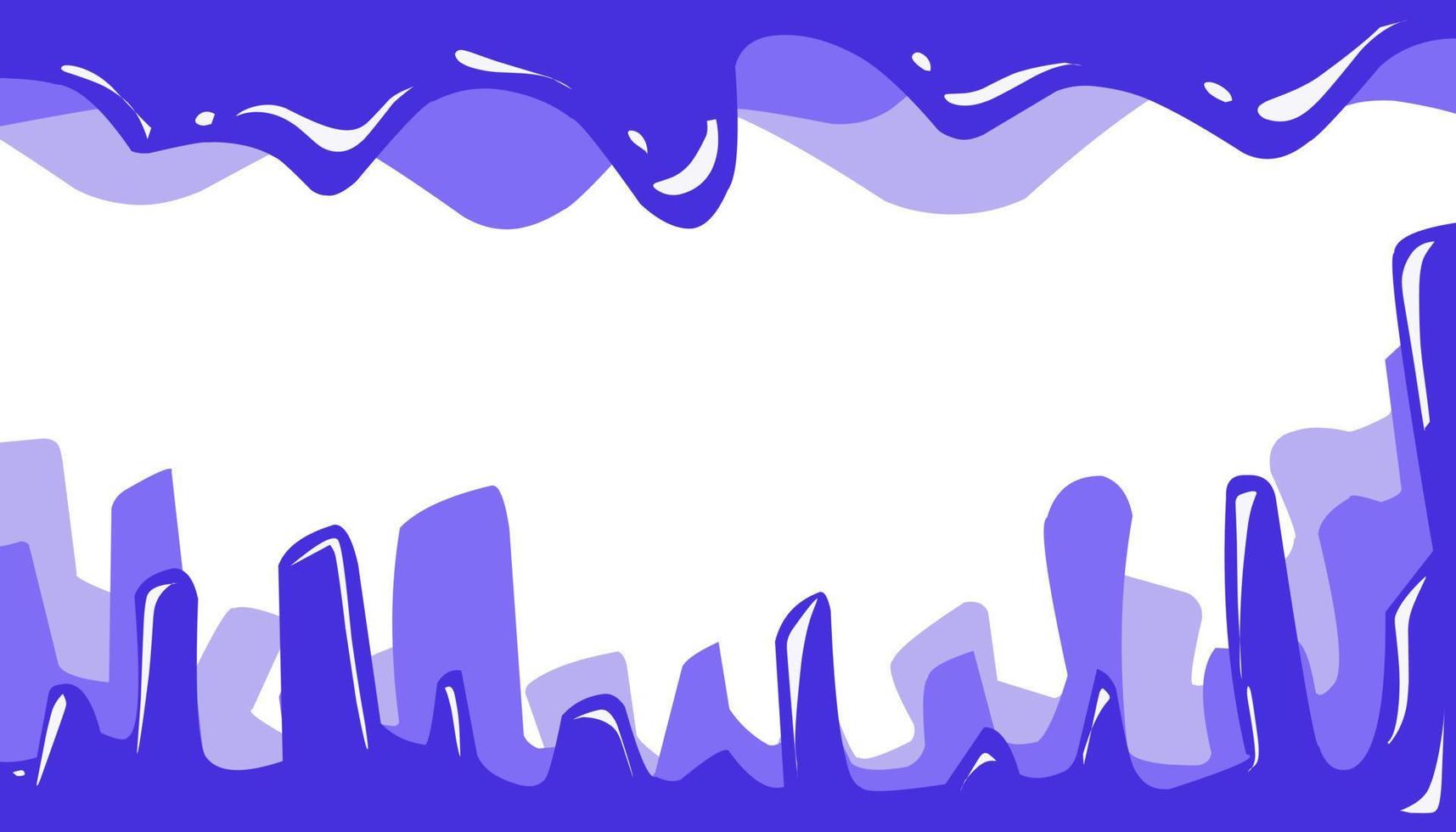 Liquid blue abstract illustration background, texture wave pattern vector